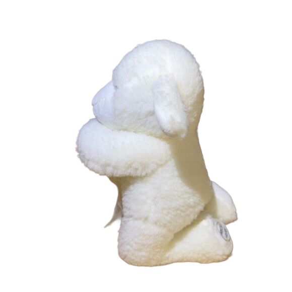 Mud Pie 10” Musical Prayer White Lamb/ Cross Plush Sings “Jesus Loves Me” Easter - Picture 5 of 9